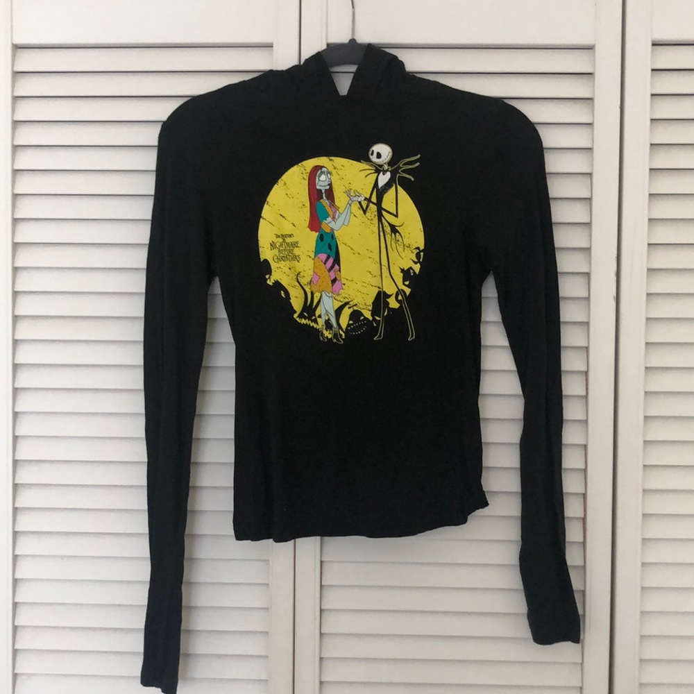 Nightmare before Christmas Hooded long sleeve